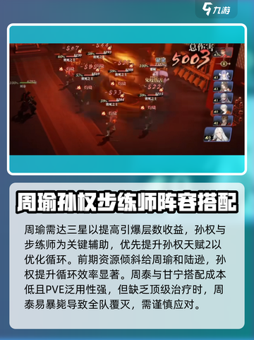 三国志幻想大陆2枭之歌火烧队怎么搭配介绍截图4