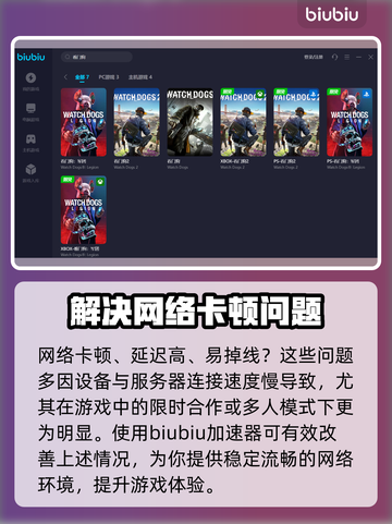 看门狗2卡顿？加速器了解一下！🚀🎮截图3