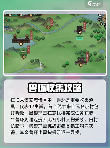 《大侠立志传》兽环用法🔥超全攻略来啦！截图2