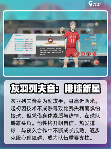 排球少年手游灰羽列夫职业介绍介绍截图2