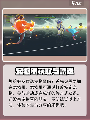 洛克王国世界宠物蛋怎么送别人介绍截图2