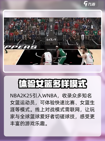 🏀NBA2K25玩法大曝光：超好玩特色等你来战！截图4