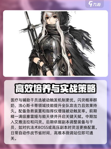 明日方舟终末地轮椅阵容介绍介绍截图4