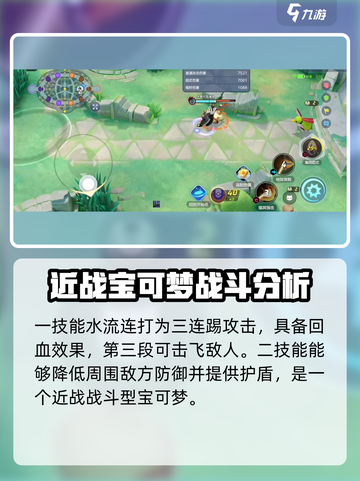宝可梦大集结连击流武道熊狮怎么玩介绍截图3