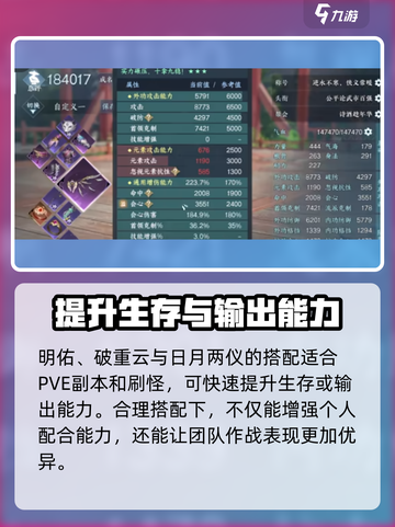 逆水寒玄机内功搭配🔥超强战力一招制胜！截图4