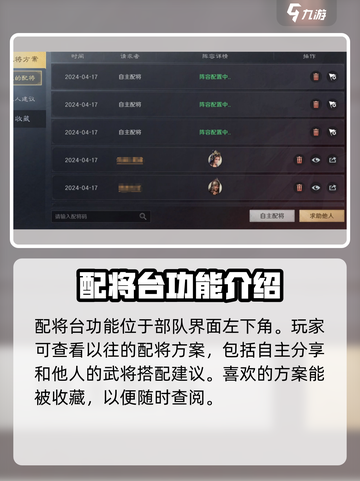 三国谋定天下配将台怎么玩介绍截图2