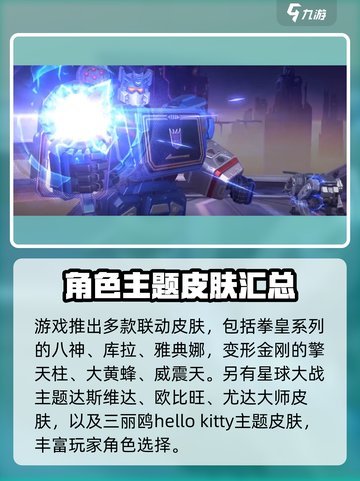决胜巅峰联动皮肤有哪些介绍截图4