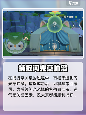 米姆米姆哈草帅枭怎么捉介绍截图5