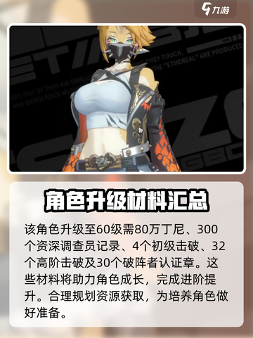 绝区零🔥波可娜材料大揭秘！玩家必看⚡截图2