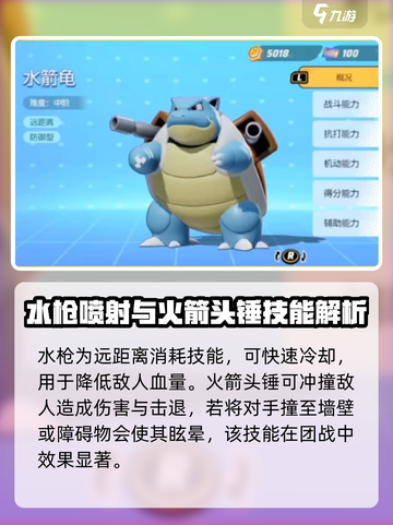 宝可梦大集结🔥杰尼龟超强攻略✨带你轻松上分！截图3