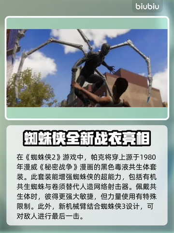漫威蜘蛛侠2💥战衣大全！游戏党必看🔥截图4