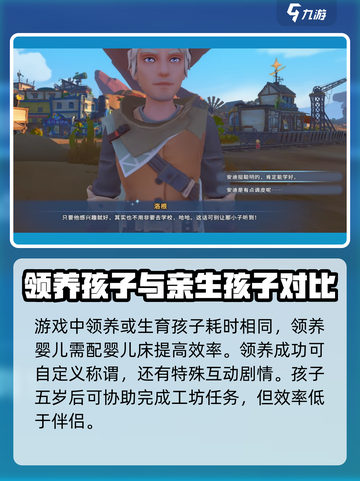沙石镇时光领养孩子怎么操作介绍截图3