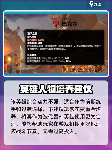 万龙觉醒🔥巴克什超强技能分享，角色实力大揭秘！截图3
