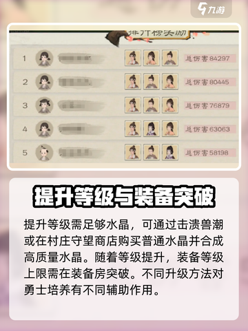 桃源记2勇士怎么变强介绍截图4