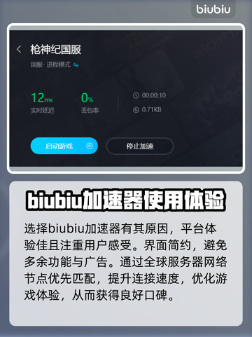 枪神纪卡顿？用这款加速器秒解决！🔥🚀截图3