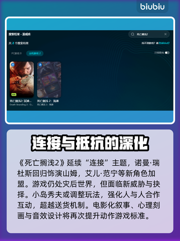 死亡搁浅2来了！Steam英文名大曝光💥🎮截图3