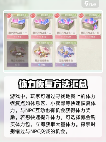 无限暖暖体力怎么获取介绍截图4