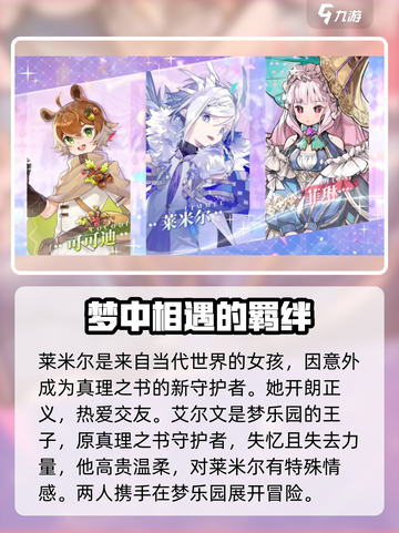 梦乐园人物大揭秘🎉游戏特色全解析！截图2