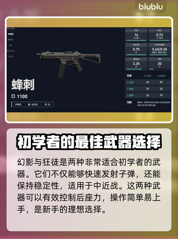 无畏契约萌新必看！新手武器推荐💥🔥截图4