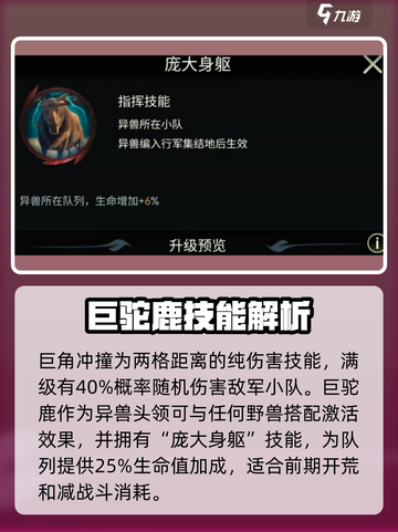 野兽领主新世界🔥巨驼鹿技能强度爆表💥必看！截图4