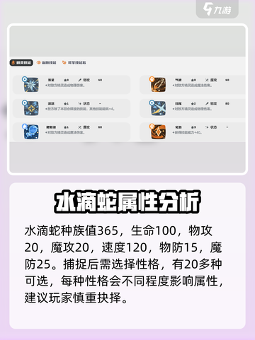 洛克王国世界水滴蛇🔥超强属性揭秘🎉截图3