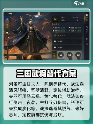 三国谋定天下主动队阵容推荐介绍截图4