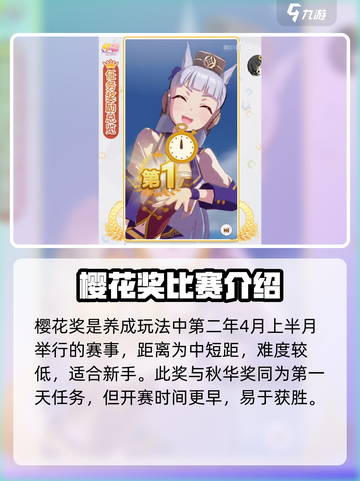 闪耀优俊少女樱花奖是什么时候介绍截图2