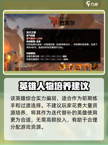 万龙觉醒🔥巴克什超强技能分享，角色强度分析！截图3