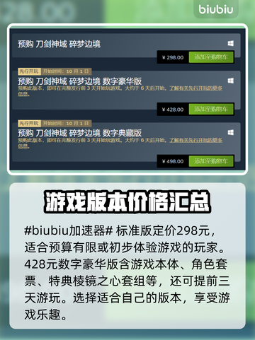 刀剑神域碎梦边境🔥首发价格曝光！🎉截图2
