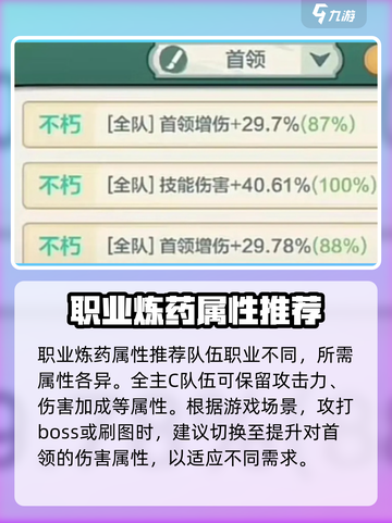 小小英雄炼药属性推荐介绍截图4