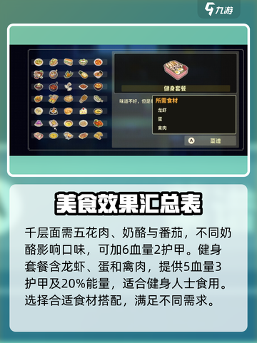 风来之国料理推荐介绍截图3