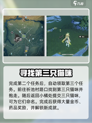 鸣潮🔥寻猫环游记任务超详细攻略来啦！猫咪等你找～🐱截图5