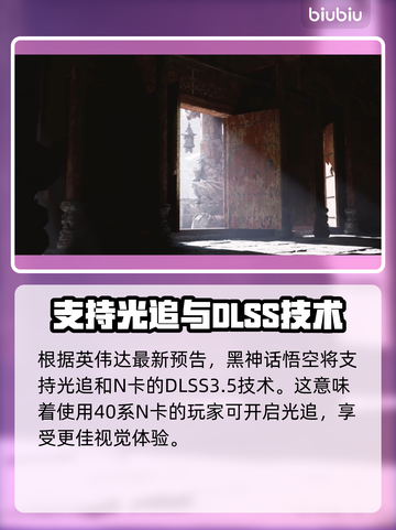 黑神话悟空🔥全景光线追踪开启教程来啦！截图2