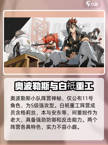 绝区零🔥五大阵营全员介绍，速来Pick你的最爱！截图5