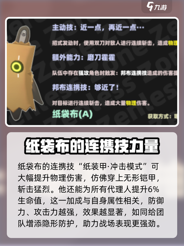 绝区零纸袋布怎么样介绍截图3