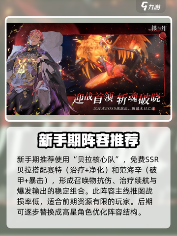 银与绯最强阵容🔥带你轻松制霸游戏！💥截图2