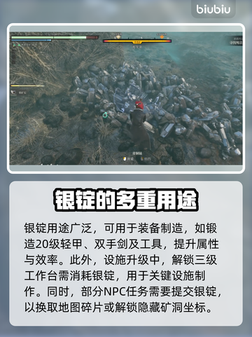雾锁王国银锭解锁攻略来啦！👇游戏党必看🔥截图3