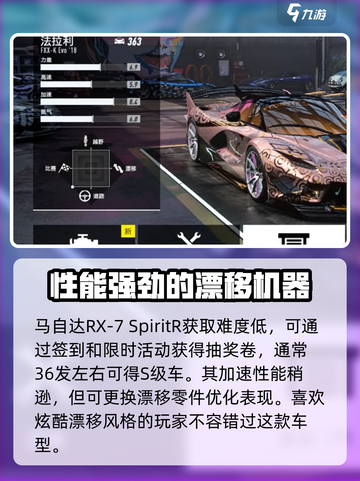 极品飞车手游新手车介绍介绍截图4
