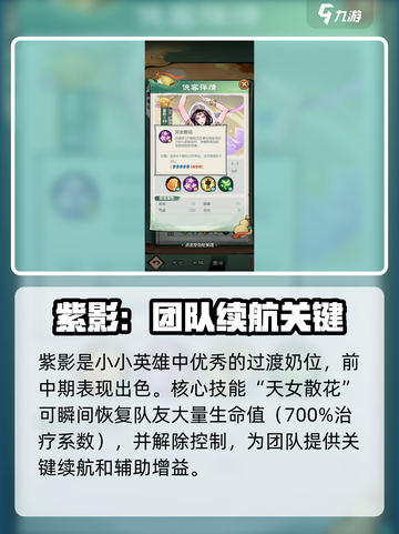 小小英雄紫影值得培养吗介绍截图2