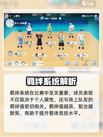 💥《排球少年手游》羁绊系统大揭秘！🔥截图2