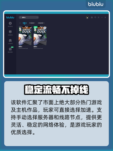 鹅鸭杀🔥加速器推荐，玩鹅鸭杀必看！截图5