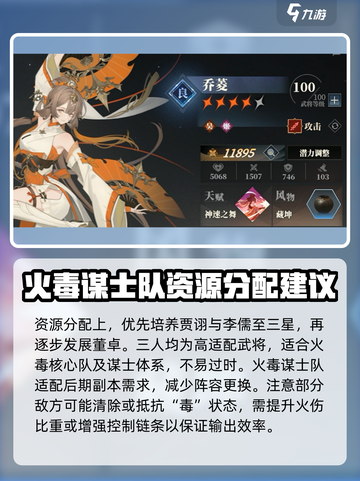 三国志幻想大陆2枭之歌火毒谋士队介绍介绍截图8