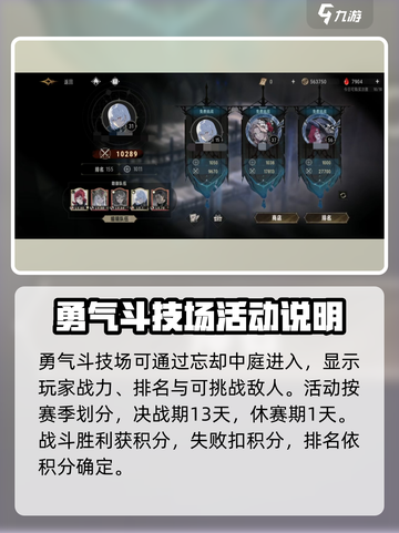 银与绯勇气斗技场🔥超详细玩法攻略来啦！截图2