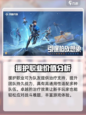 天启行动：最强援护职业🔥角色推荐来啦！🎮截图2
