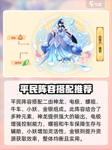 西普大陆手游平民最强阵容介绍截图3