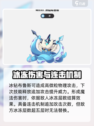 洛克王国世界冰钻布鲁斯种族值分享介绍截图3