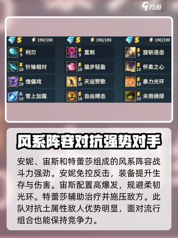 《荒野国度》风系阵容🔥超强搭配秘籍🎉截图2