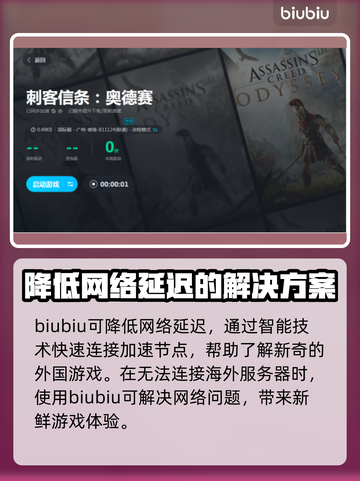 刺客信条奥德赛掉帧？这个🚀加速器解决！截图5