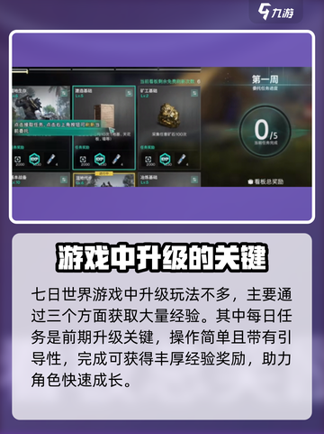 七日世界升级大揭秘💥，快速提升战力🔥截图2