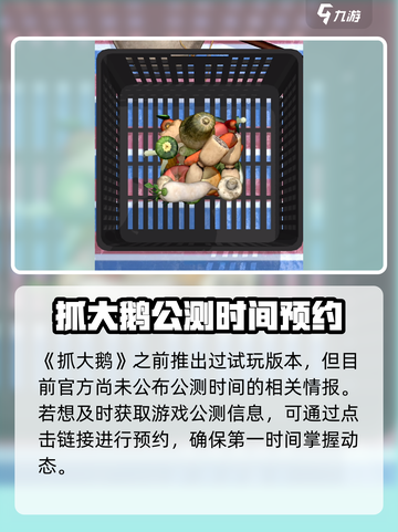 抓大鹅🔥公测时间曝光！上线倒计时🎮截图2